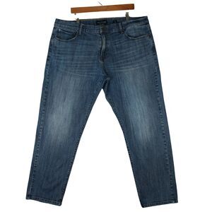 Lucky Brand Jeans Mens 40x30 221 Straight Leg Blue Denim Stretch
